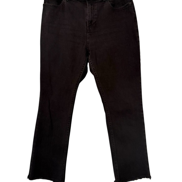 Everlane High-Waisted Straight Leg Jeans – Black, Size 32 Regular - Picture 4 of 8